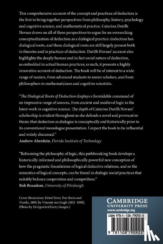 Dutilh Novaes, Catarina (Vrije Universiteit - The Dialogical Roots of Deduction