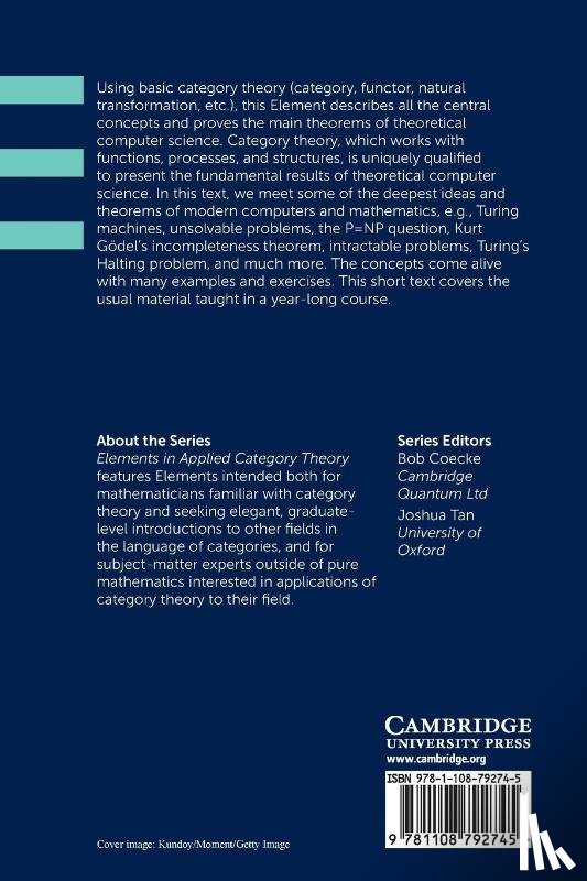 Yanofsky, Noson S. (Brooklyn College - Theoretical Computer Science for the Working Category Theorist