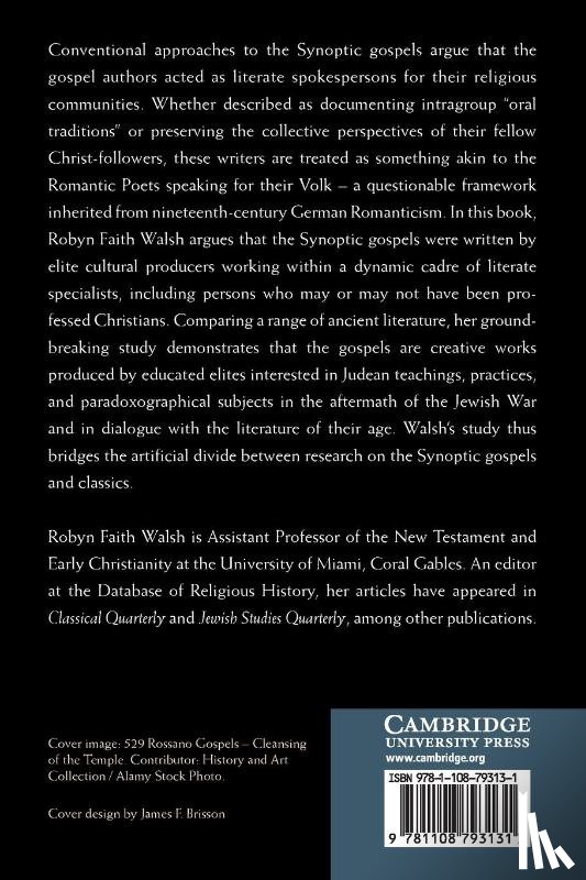 Walsh, Robyn Faith - The Origins of Early Christian Literature