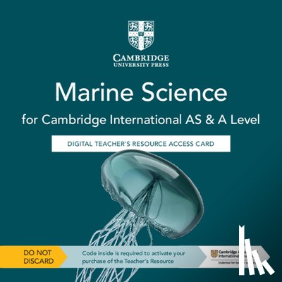 Brown, Claire - Cambridge International as & a Level Marine Science Digital Teacher's Resource Access Card