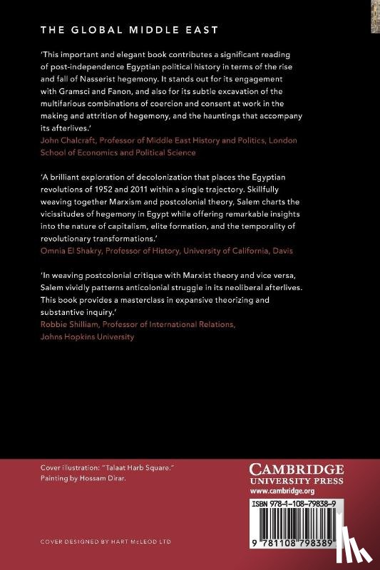 Salem, Sara (London School of Economics and Political Science) - Anticolonial Afterlives in Egypt