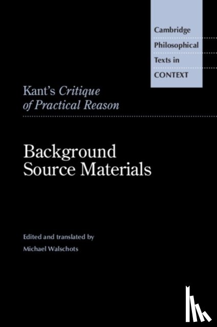 Walschots, Michael (Martin Luther-Universitat Halle-Wittenberg - Kant's Critique of Practical Reason