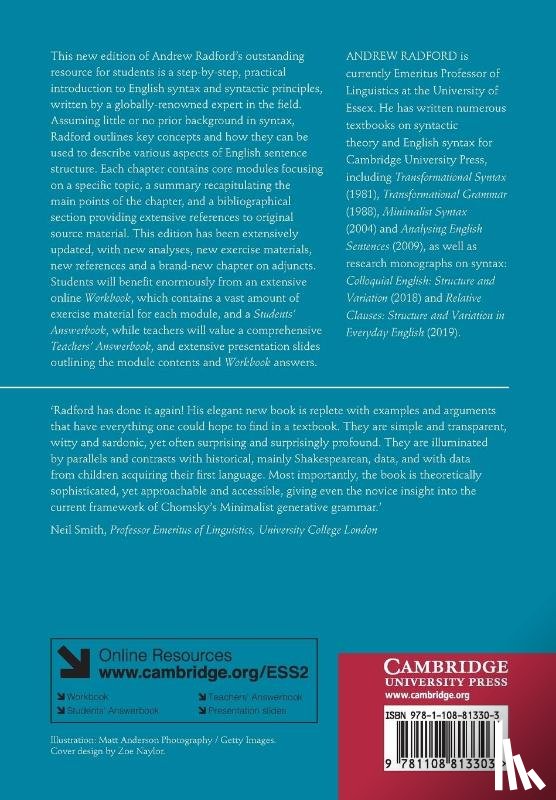 Radford, Andrew (University of Essex) - An Introduction to English Sentence Structure
