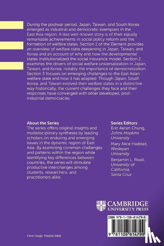 Wong, Joseph (University of Toronto) - The Welfare State in East Asia