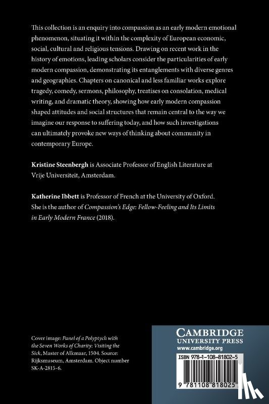 Ibbett, Katherine (University of Oxford) - Compassion in Early Modern Literature and Culture