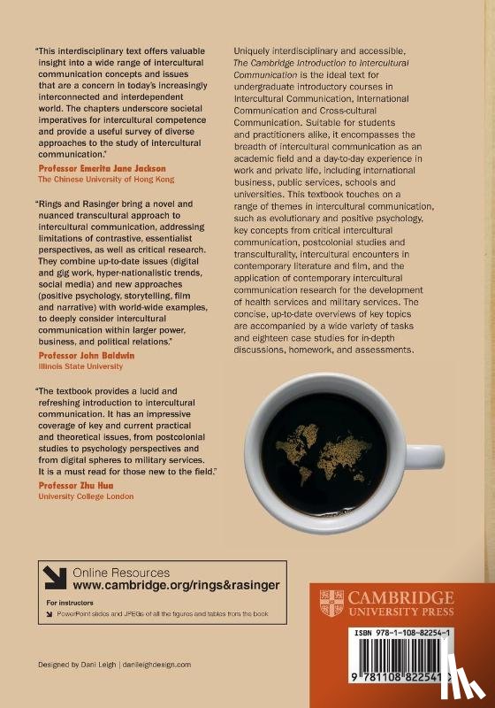 Rings, Guido (Anglia Ruskin University, Rasinger, Sebastian M. (Anglia Ruskin University - The Cambridge Introduction to Intercultural Communication
