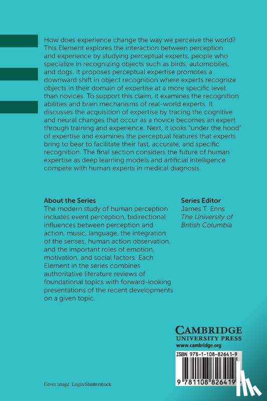 Tanaka, James W. (University of Victoria, Philibert, Victoria (University of Toronto) - The Expertise of Perception