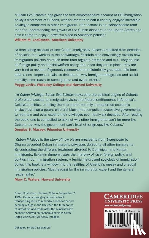 Eckstein, Susan Eva (Boston University) - Cuban Privilege