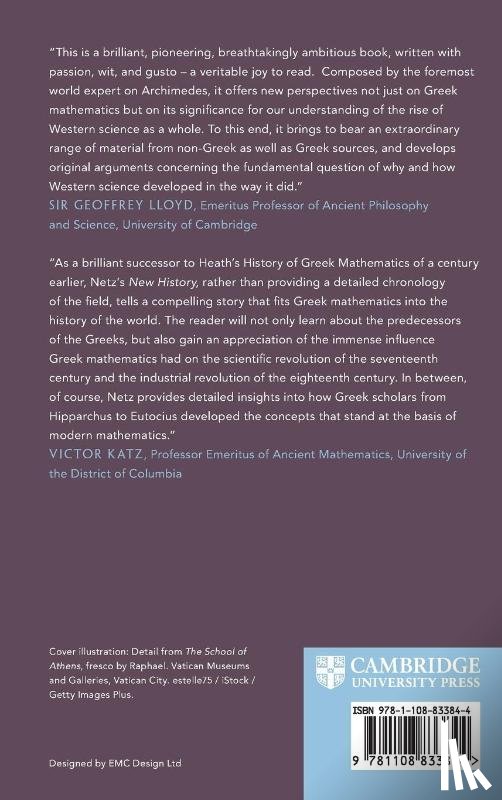 Netz, Reviel (Stanford University - A New History of Greek Mathematics