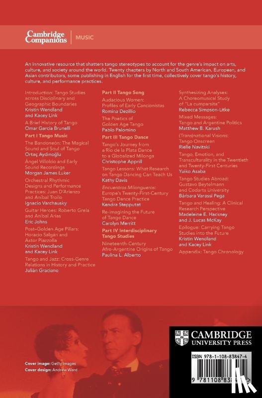  - The Cambridge Companion to Tango