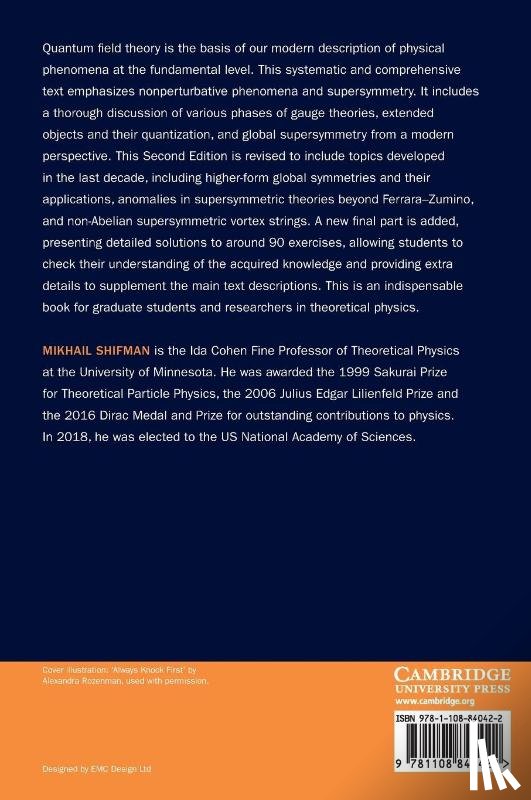 Shifman, Mikhail (University of Minnesota) - Advanced Topics in Quantum Field Theory