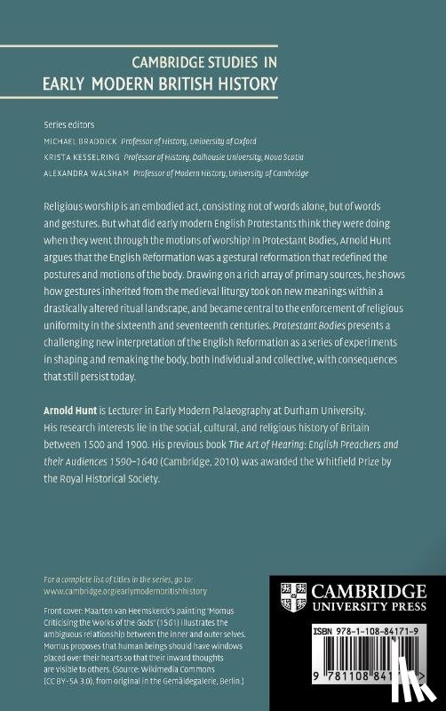 Hunt, Arnold (University of Durham) - Protestant Bodies