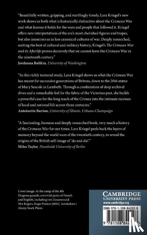 Kriegel, Lara (Indiana University) - The Crimean War and its Afterlife