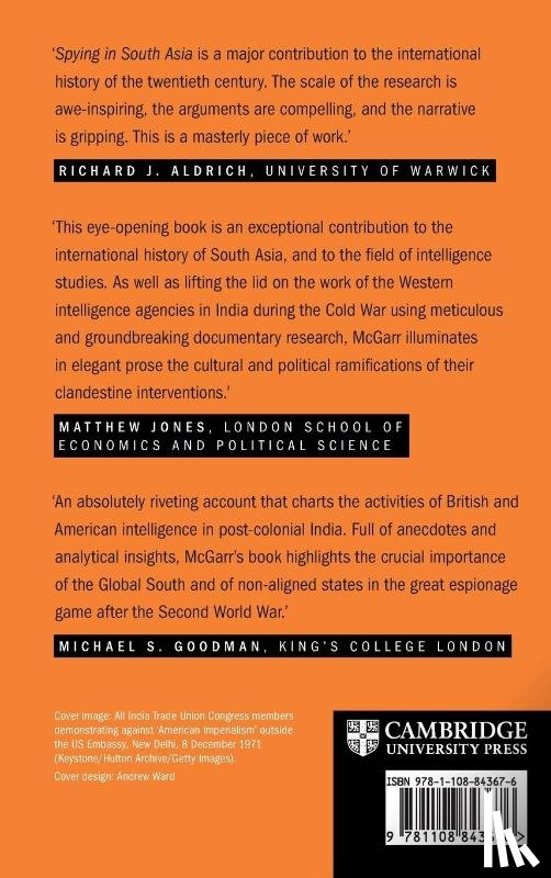 McGarr, Paul M. (King's College London) - Spying in South Asia
