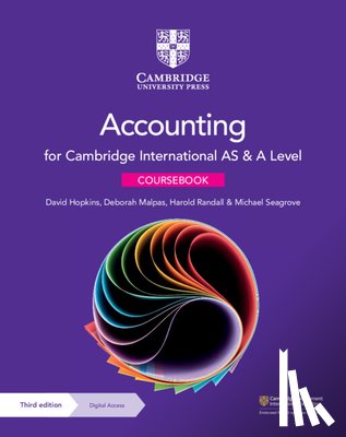 Hopkins, David - Cambridge International as & a Level Accounting Coursebook with Digital Access (2 Years)