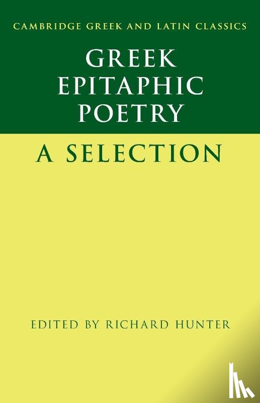  - Greek Epitaphic Poetry