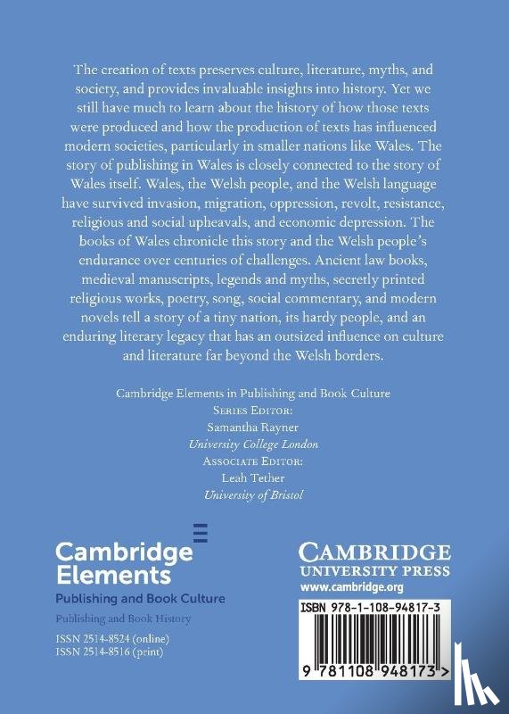 Rawlins, Jacob D. (Brigham Young University - Publishing in Wales