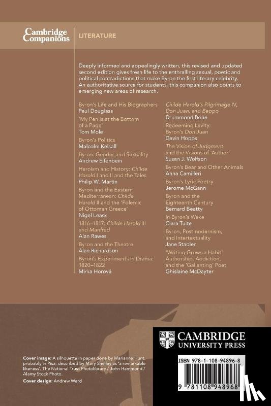  - The Cambridge Companion to Byron