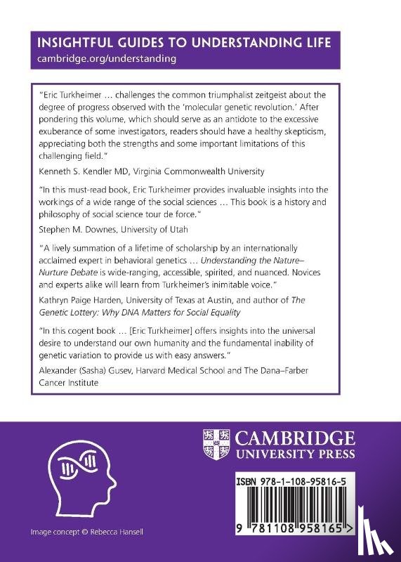 Turkheimer, Eric (University of Virginia) - Understanding the Nature-Nurture Debate