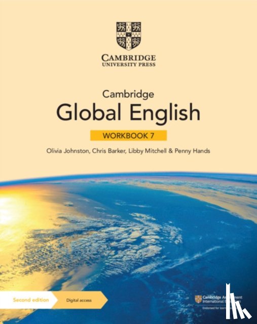 Johnston, Olivia, Barker, Chris, Mitchell, Libby - Cambridge Global English Workbook 7 with Digital Access (1 Year)