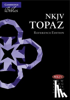  - NKJV Topaz Reference Edition, Black Calfsplit Leather, Nk674: Xrl