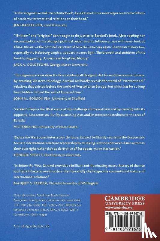 Zarakol, Ayse (University of Cambridge) - Before the West