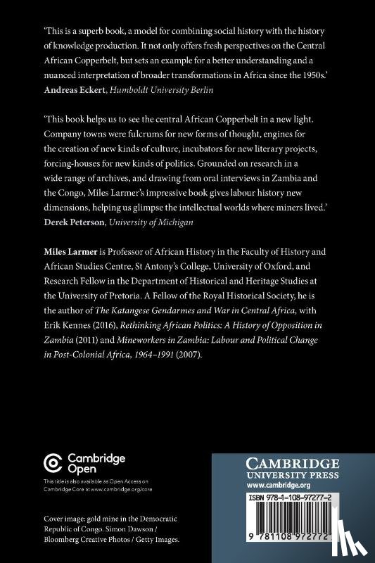 Larmer, Miles (University of Oxford) - Living for the City