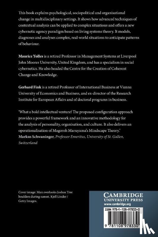 Yolles, Maurice (Liverpool John Moores University), Fink, Gerhard - A Configuration Approach to Mindset Agency Theory