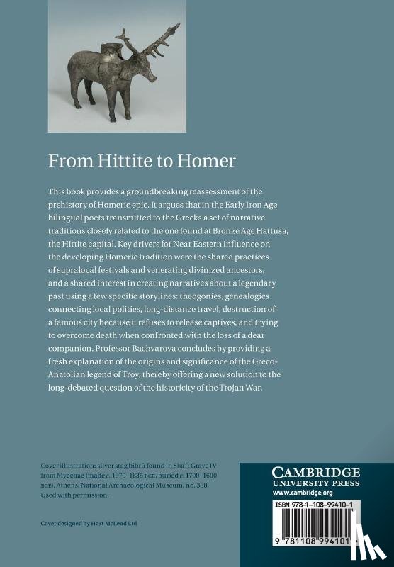 Bachvarova, Mary R. (Willamette University - From Hittite to Homer