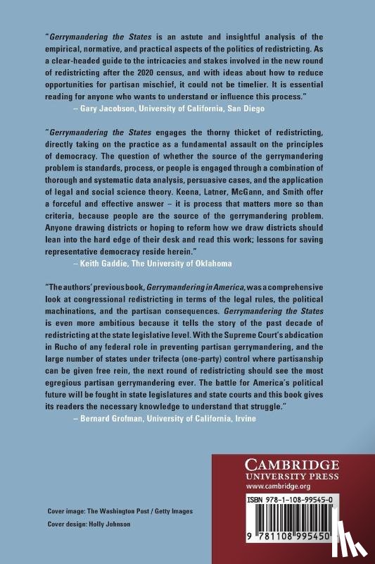 Keena, Alex (Virginia Commonwealth University), Latner, Michael (California Polytechnic State University), McGann, Anthony J. McGann (University of Strathclyde), Smith, Charles Anthony (University of California - Gerrymandering the States