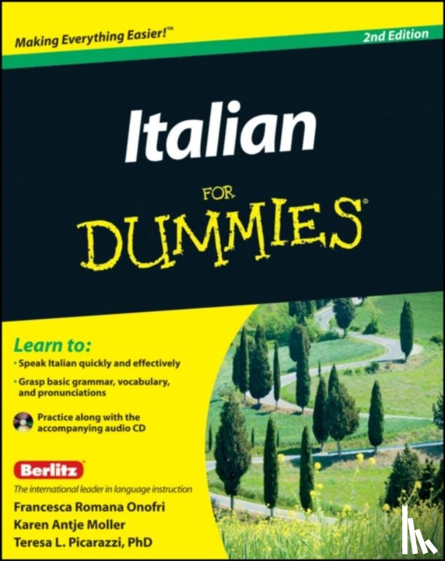 Onofri, FR - Italian For Dummies, 2nd Edition with CD
