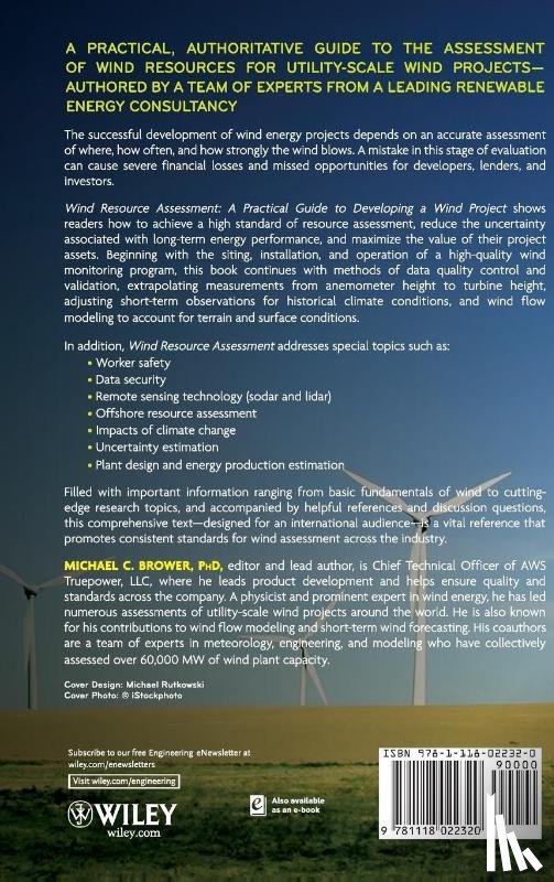 Brower, Michael - Wind Resource Assessment