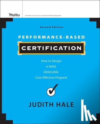 Hale, Judith - Performance-Based Certification