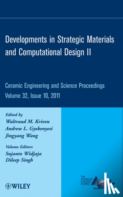  - Developments in Strategic Materials and Computational Design II, Volume 32, Issue 10