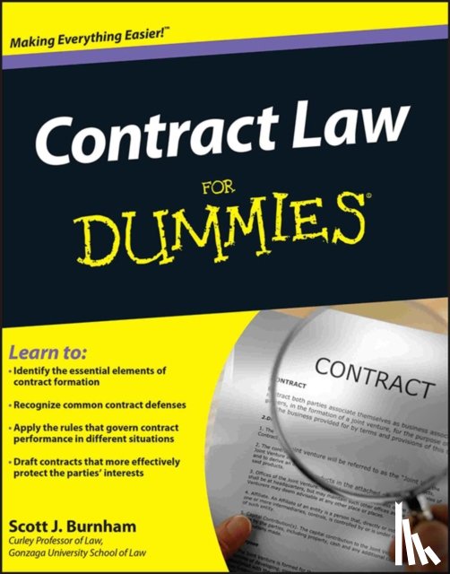Burnham, Scott J. - Contract Law For Dummies