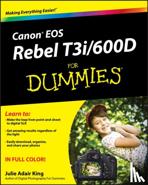 Julie Adair King - Canon EOS Rebel T3i / 600D For Dummies