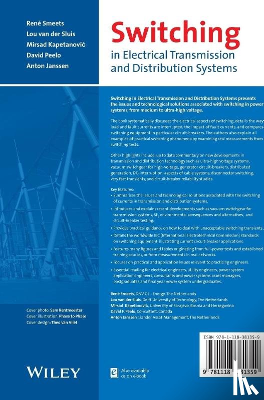 Smeets, Rene, van der Sluis, Lou (Delft University of Technology, Kapetanovic, Mirsad, Peelo, David F. - Switching in Electrical Transmission and Distribution Systems