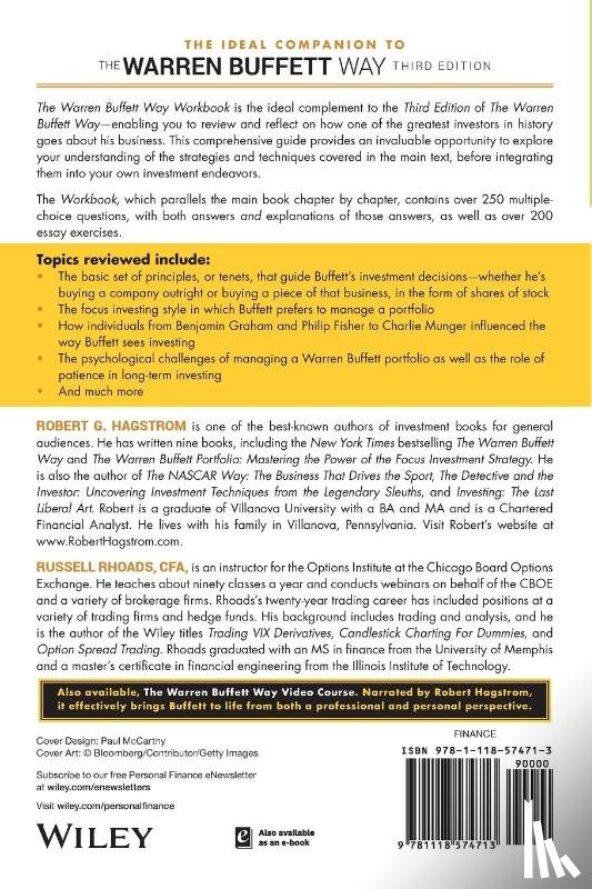 Hagstrom, Robert G., Rhoads, Russell - The Warren Buffett Way Workbook