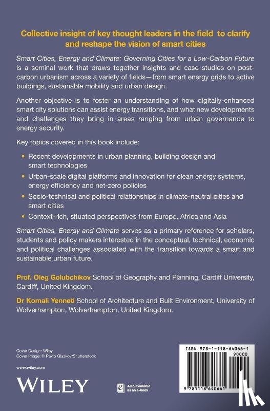 - Smart Cities, Energy and Climate