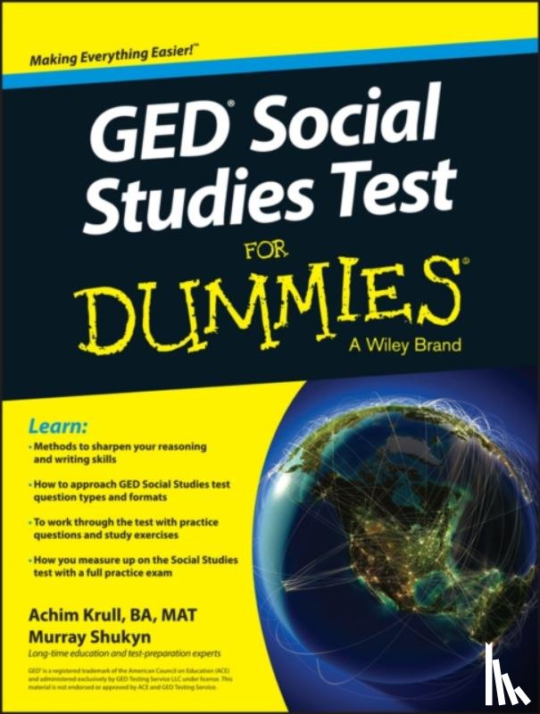 Krull, Achim K., Shukyn, Murray - GED Social Studies For Dummies