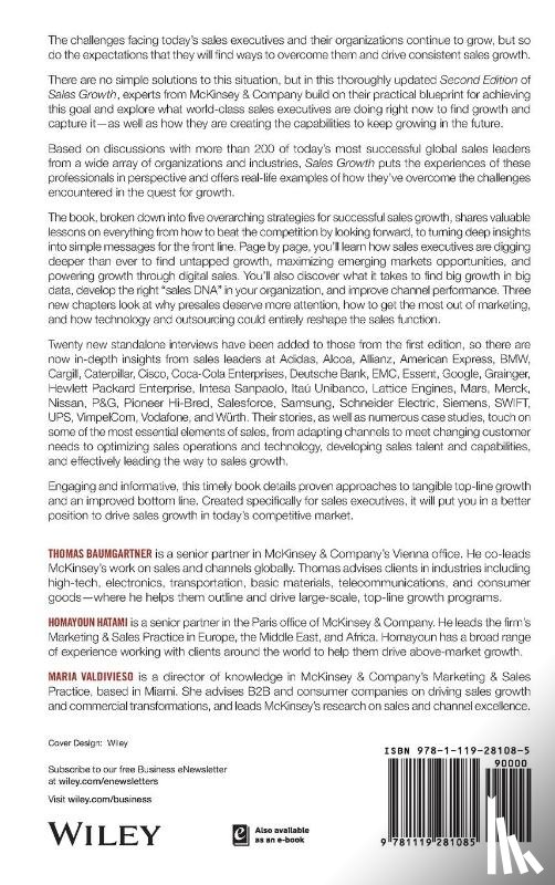 McKinsey & Company Inc., Baumgartner, Thomas, Hatami, Homayoun, Valdivieso de Uster, Maria - Sales Growth