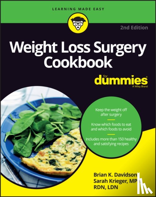 Davidson, Brian K., Krieger, Sarah - Weight Loss Surgery Cookbook For Dummies