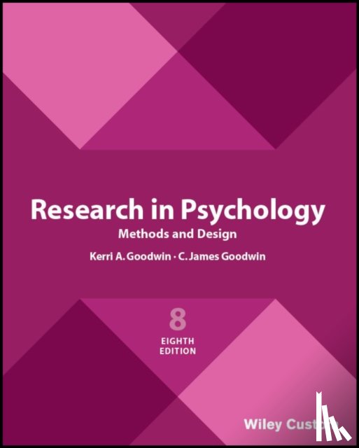 Goodwin, C. James (Wheeling Jesuit College) - Research in Psychology Methods and Design 8e