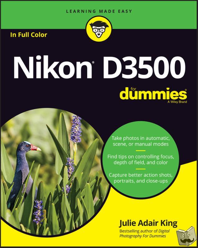 King, Julie Adair (Indianapolis, Indiana) - Nikon D3500 For Dummies