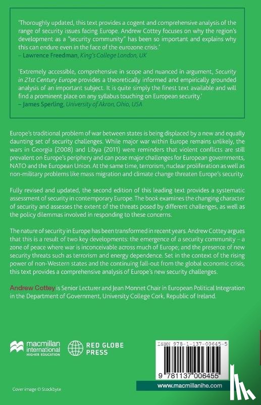 Cottey, Andrew (University College Cork - Security in 21st Century Europe