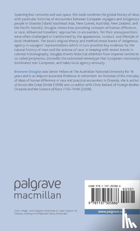 Douglas, Bronwen - Science, Voyages, and Encounters in Oceania, 1511-1850