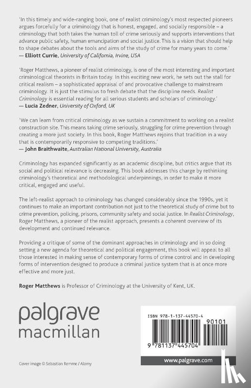 Matthews, R. - Realist Criminology