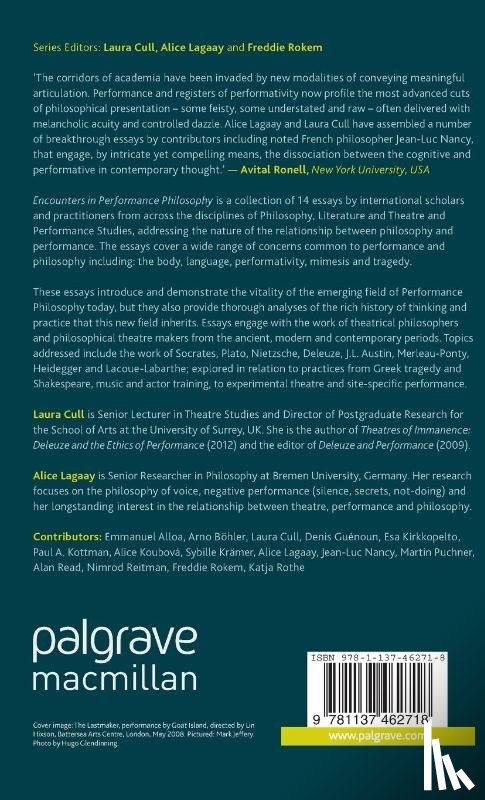  - Encounters in Performance Philosophy