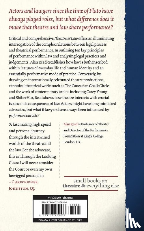 Read, Alan (King's College London - Theatre and Law
