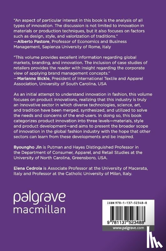  - Product Innovation in the Global Fashion Industry